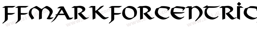 FFMarkforCentrica Bo字体转换